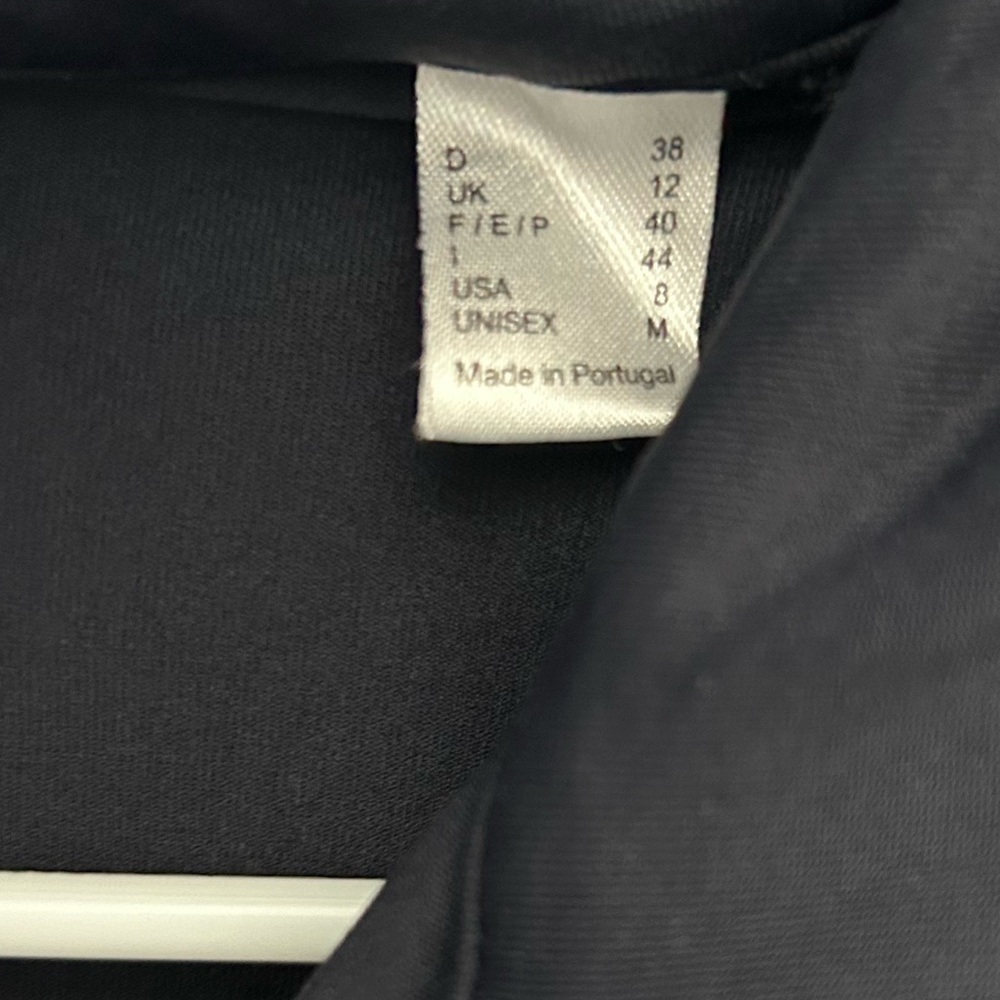 Golfino Black, White & Green Quarter-Zip Pullover Size 8 - Picture 4 of 5